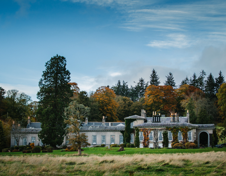 Thainstone House In Autumn