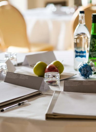 Thainstone House Meeting Table Set Up