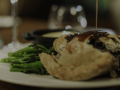 Hearty food in Balmoral Arms ?? ''