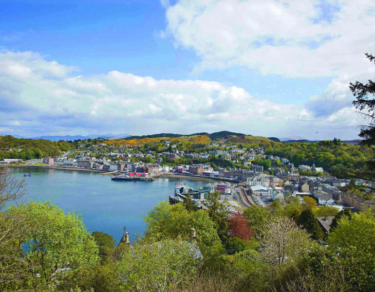 Oban Bay Hotel. Hill View